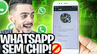 🔥Como Criar uma CONTA no WhatsApp Sem Chip - Truque Secreto ATIVE!