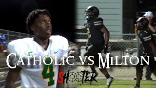 *Crazy Plays* Milton vs Catholic Football Highlights 2022 #florida #highschool #sports #highlights