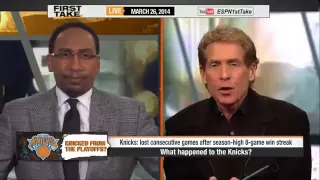 The Los Angeles Lakers Destroy The Knicks!    ESPN First Take