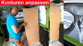 Shorts - Konturen anpassen | Camper Van Ausbau | Wohnmobil (Renault Trafic / Opel Vivaro)