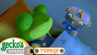 Geceyarısı Tamiri 🌃🌃 | 🐸 Gecko'nun Garajı - Çocuklar için Kamyonlar