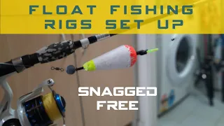 How to set up Fishing float for beginners || Fishing tips to avoid snagged your Fishing rigs