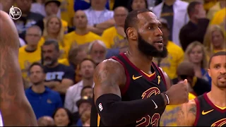 Lebron James highlights of 51 points at 2018 finals game 1.