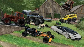 Vente aux enchères de Fermes abandonnées à l'aveugle | Farming Simulator 22