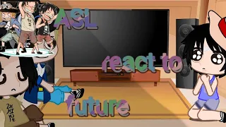 past ASL react to future//one piece //😃//#anime #onepiece #gachaclub #ASL