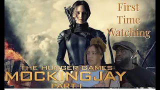 MIND-BLOWN!! Our First Time Watching *The Hunger Games: Mockingjay Part 1*