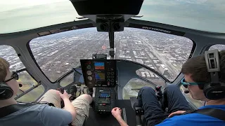 Enstrom 480B flying