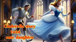 Cinderella 💞😍||Cinderella story in Englis||Cinderella and cute daughter ||@EnglishFairyTales