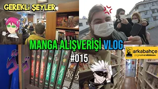 Manga Alışverişi Vlog , Arkabahçe, Gerekli Şeyler,  vlog 015
