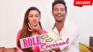 EXCLUSIVE! Reem Sheikh & Sehban Azim  Take The “Role Reversal” Challenge | Tujhse Hai Raabta