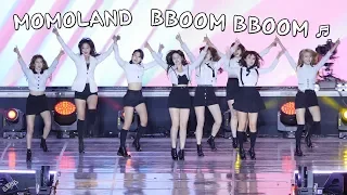 [4K] 181009 모모랜드 (MOMOLAND) - 뿜뿜 (BBOOM BBOOM) 전체 직캠 (FANCAM) @월드 프렌즈 뮤직 페스티벌 (WFMF) by SPHiNX