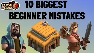 10 BIGGEST Beginner Mistakes | Clash of Clans Beginner Tips 2020 | Clash of Clans Beginners Guide