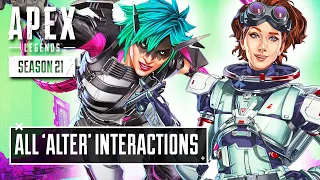 *NEW* ALTER All Interaction Voice Lines - Apex Legends Season 21