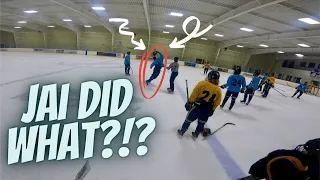 Jai Did WHAT?!?  | GoPro Hockey |