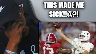 Alabama IM SICK!! Alabama vs Texas [4th Quarter Highlights] | (REACTION!!).. still ROLL TIDE!