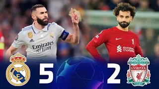 Benzema Show !! Destroy salah with numeracy🔥🔥“Real Madrid (5-2) Liverpool”🔥🔥UCL►[2023] FHD