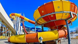 Bowl Water Slide at Therme Amadé