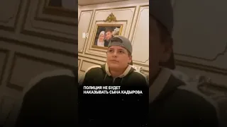 Полиция не будет наказывать сына Кадырова, избившего активиста в СИЗО