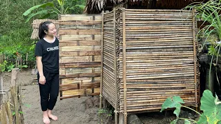 How To Make Bathroom Bamboo House EP.73