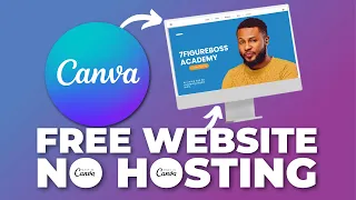 Canva Website Builder: Design A Website In Minutes And Link Your Domain Name! with no Coding Skills