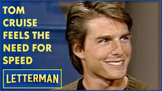 Tom Cruise Talks "Top Gun," Paul Newman And Race Cars | Letterman