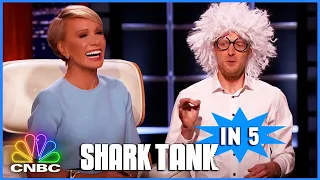 Mark Cuban & Barbara Corcoran Prove Sharks Love Genius Juice | Shark Tank In 5 | CNBC Prime