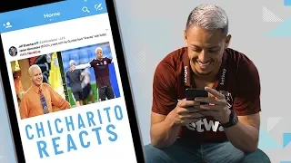 CHICHARITO REACTS TO WORLD CUP TWEETS