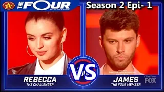 Rebecca Black vs James Graham “Torn” “A Song For You” & RESULTS The Four Season 2