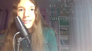 ASMR Maths Teacher Role Play 📚😉😴~ АСМР Учитель Математики 😉📚😴