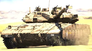 Merkava Mk.3D Main Battle Tank Gameplay || War Thunder