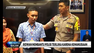 Polda Jabar Beri Penghargaan Ridwan Siswa Penolong Polisi