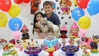 FESTA DE ANIVERSÁRIO DA MINHA CACHORRINHA JULLY - PATRULHA CANINA