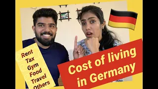 MONTHLY EXPENSES IN GERMANY|COST OF LIVING| BERLIN| MUNICH|STUDENT LIFE