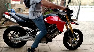 Aprilia Dorsoduro 750 SM Titanium Exhaust Sound