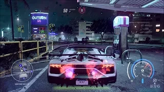 Need for Speed Heat - 1239BHP Lamborghini Aventador SVJ Roadster - Police Chase & Free Roam Gameplay