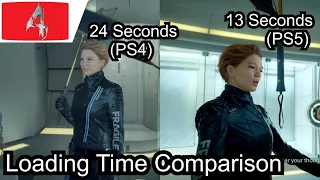 Death Stranding PS4 vs PS5 Backwards Compatible load time Comparisons