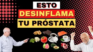 10 ALIMENTOS PODEROSOS para aliviar la INFLAMACIÓN DE LA PRÓSTATA