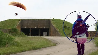 Flying to a Nuclear Missile Base - RAF Greenham Common