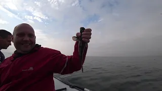 Позитивный выходной!Морская рыбалка с лодки в туман.....