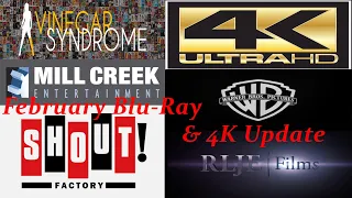 February 2020 Blu-Ray & 4K Update ( Scream Factory, Vinegar Syndrome & More)
