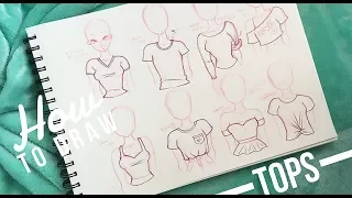 How to Draw Different Styles of Shirts ♡ | Christina Lorre'