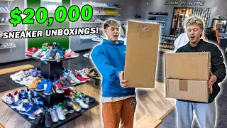 UNBOXING RARE SNEAKERS FOR OUR SHOE STORE! *A Day in the Life of a Sneaker Store Owner*
