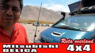 Mitsubishi delica ruta overland 4x4 Conociendo Delicas Jorge