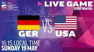 Germany vs. USA | Full Game | 2019 IIHF Ice Hockey World Championship