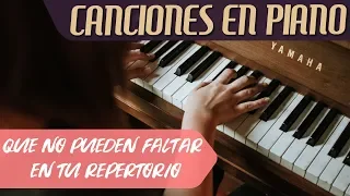 3 Canciones Súper FÁCILES Que Debes Saber Tocar En PIANO 🎹✅