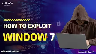 How To Exploit Windows 7 x64 64bit Use Metasploit In Kali Linux | #window7 #exploit #crawsec