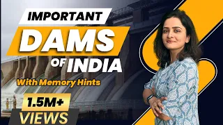 Important Dams of India | Dams In India Tricks In Hindi | Parcham Classes Geography by Richa Ma'am