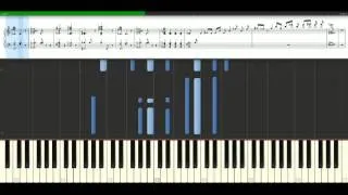 Foreigner - Cold as ice [Piano Tutorial] Synthesia