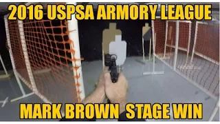 2016 USPSA The Armory Indoor League Practical Pistol Shooting Sports Competition Match