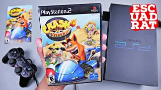Crash Nitro Kart PS2 - CTR PlayStation 2 Unboxing & Gameplay - Original Graphics HD 60FPS